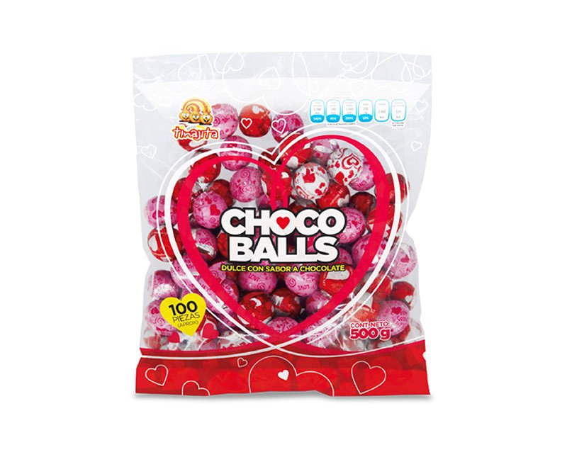 Chocoballs San Valentin 500g